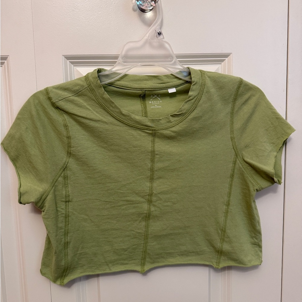 PacSun Green Crop Top